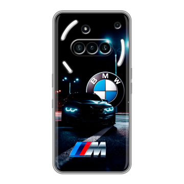 Силиконовый чехол на Nothing Phone (3a) с принтом БМВ BMW Силиконовый чехол на Nothing Phone (3a) с принтом БМВ BMW