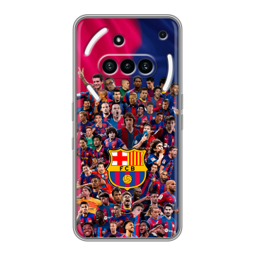 Силиконовый чехол на Nothing Phone (3a) с принтом Барселона Barcelona