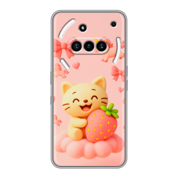 Силиконовый чехол на Nothing Phone (3a) с принтом для девочек Силиконовый чехол на Nothing Phone (3a) с принтом для девочек