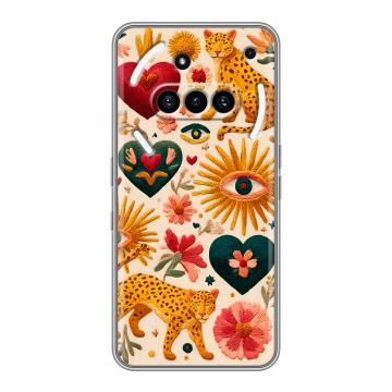 Силиконовый чехол на Nothing Phone (3a) с принтом Модный принт Силиконовый чехол на Nothing Phone (3a) с принтом Модный принт