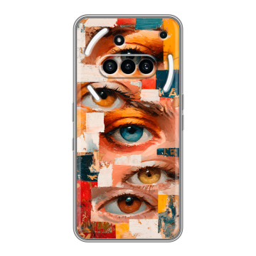 Силиконовый чехол на Nothing Phone (3a) с принтом Модный принт Силиконовый чехол на Nothing Phone (3a) с принтом Модный принт