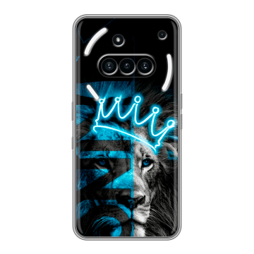 Силиконовый чехол на Nothing Phone (3a) с принтом Король лев Силиконовый чехол на Nothing Phone (3a) с принтом Король лев