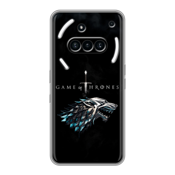 Силиконовый чехол на Nothing Phone (3a) с принтом Игра Престолов Game Thrones