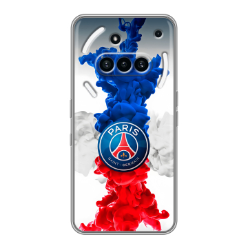 Силиконовый чехол на Nothing Phone (3a) с принтом PSG ПСЖ Силиконовый чехол на Nothing Phone (3a) с принтом PSG ПСЖ