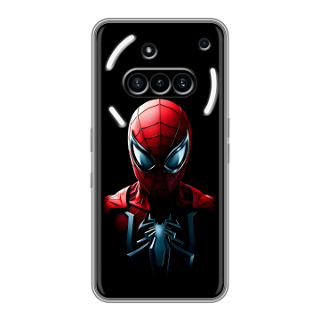 Силиконовый чехол на Nothing Phone (3a) с принтом Spiderman Человек паук