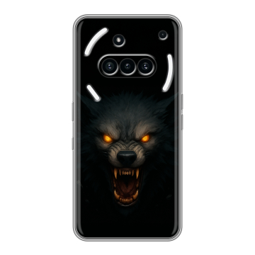 Силиконовый чехол на Nothing Phone (3a) с принтом Волк Силиконовый чехол на Nothing Phone (3a) с принтом Волк