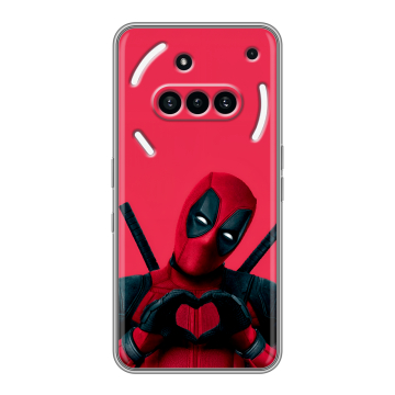 Силиконовый чехол на Nothing Phone (3a) с принтом Дедпул Deadpool Силиконовый чехол на Nothing Phone (3a) с принтом Дедпул Deadpool