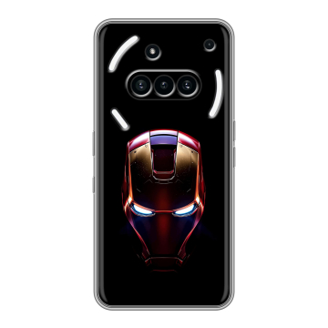 Силиконовый чехол на Nothing Phone (3a) с принтом IronMan Железный человек