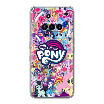 Силиконовый чехол на Nothing Phone (3a) с принтом My little pony Дружба чудо