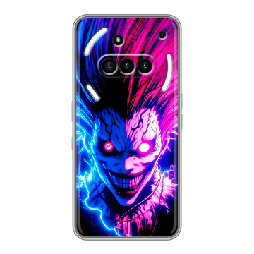Силиконовый чехол на Nothing Phone (3a) с принтом Death note Тетрадь смерти Силиконовый чехол на Nothing Phone (3a) с принтом Death note Тетрадь смерти