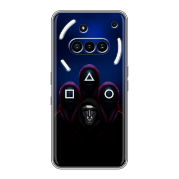 Силиконовый чехол на Nothing Phone (3a) с принтом Игра Кальмара Силиконовый чехол на Nothing Phone (3a) с принтом Игра Кальмара