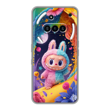 Силиконовый чехол на Nothing Phone (3a) с принтом Labubu Лабубу Силиконовый чехол на Nothing Phone (3a) с принтом Labubu Лабубу
