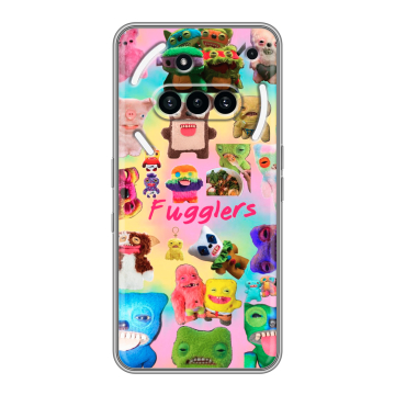 Силиконовый чехол на Nothing Phone (3a) с принтом Флагер Fuggler Силиконовый чехол на Nothing Phone (3a) с принтом Флагер Fuggler