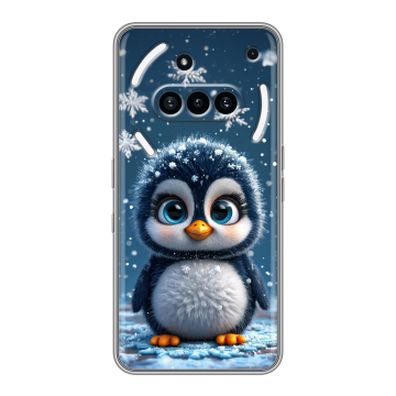 Силиконовый чехол на Nothing Phone (3a) с принтом Новый год Силиконовый чехол на Nothing Phone (3a) с принтом Новый год