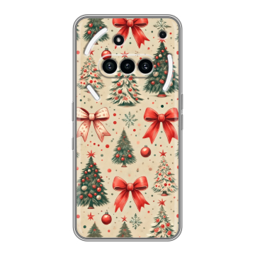 Силиконовый чехол на Nothing Phone (3a) с принтом Новый год Силиконовый чехол на Nothing Phone (3a) с принтом Новый год