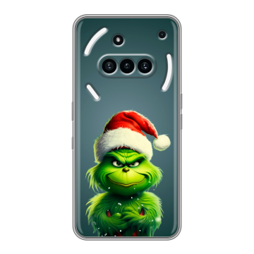 Силиконовый чехол на Nothing Phone (3a) с принтом Новый год Силиконовый чехол на Nothing Phone (3a) с принтом Новый год