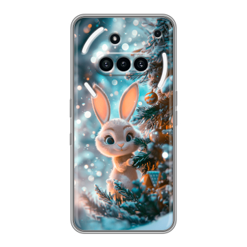 Силиконовый чехол на Nothing Phone (3a) с принтом Новый год Силиконовый чехол на Nothing Phone (3a) с принтом Новый год