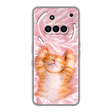 Силиконовый чехол на Nothing Phone (3a) с принтом женский