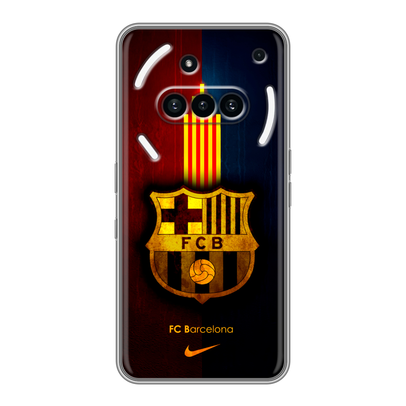 Силиконовый чехол на Nothing Phone (3a) с принтом Барселона Barcelona Силиконовый чехол на Nothing Phone (3a) с принтом Барселона Barcelona