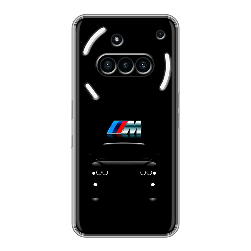 Силиконовый чехол на Nothing Phone (3a) с принтом БМВ BMW Силиконовый чехол на Nothing Phone (3a) с принтом БМВ BMW