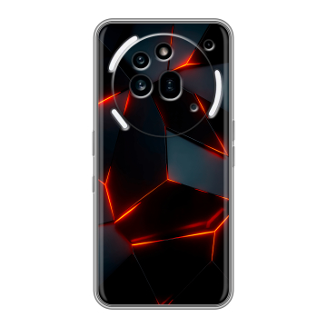 Силиконовый чехол на Nothing Phone (3a) Pro с принтом Яркие абстракции Силиконовый чехол на Nothing Phone (3a) Pro с принтом Яркие абстракции