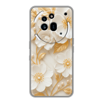 Силиконовый чехол на Nothing Phone (3a) Pro с принтом Цветы Силиконовый чехол на Nothing Phone (3a) Pro с принтом Цветы