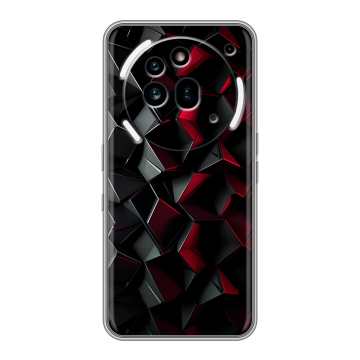 Силиконовый чехол на Nothing Phone (3a) Pro с принтом Абстракция