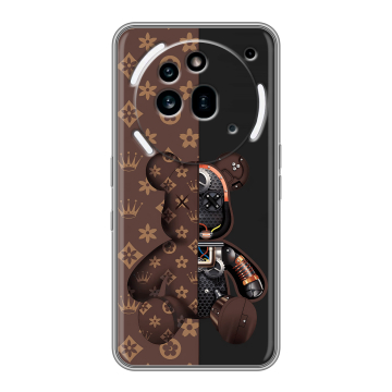Силиконовый чехол на Nothing Phone (3a) Pro с принтом Луи робот Силиконовый чехол на Nothing Phone (3a) Pro с принтом Луи робот