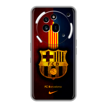 Силиконовый чехол на Nothing Phone (3a) Pro с принтом Барселона Barcelona Силиконовый чехол на Nothing Phone (3a) Pro с принтом Барселона Barcelona