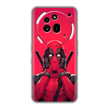 Силиконовый чехол на Nothing Phone (3a) Pro с принтом Дедпул Deadpool Силиконовый чехол на Nothing Phone (3a) Pro с принтом Дедпул Deadpool