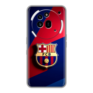 Силиконовый чехол на Nothing Phone (3a) Pro с принтом Барселона Barcelona Силиконовый чехол на Nothing Phone (3a) Pro с принтом Барселона Barcelona