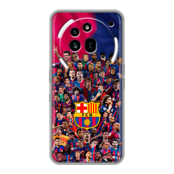 Силиконовый чехол на Nothing Phone (3a) Pro с принтом Барселона Barcelona Силиконовый чехол на Nothing Phone (3a) Pro с принтом Барселона Barcelona