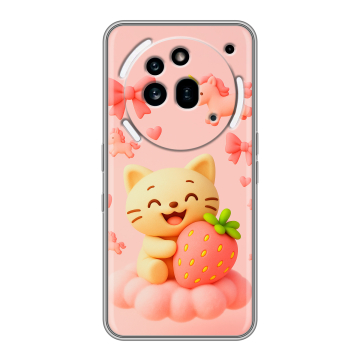 Силиконовый чехол на Nothing Phone (3a) Pro с принтом для девочек Силиконовый чехол на Nothing Phone (3a) Pro с принтом для девочек