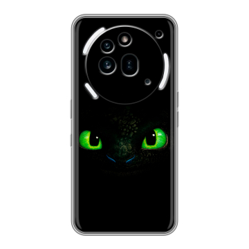 Силиконовый чехол на Nothing Phone (3a) Pro с принтом Как приручить дракона Силиконовый чехол на Nothing Phone (3a) Pro с принтом Как приручить дракона