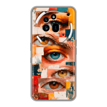Силиконовый чехол на Nothing Phone (3a) Pro с принтом Модный принт
