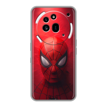 Силиконовый чехол на Nothing Phone (3a) Pro с принтом Spiderman Человек паук