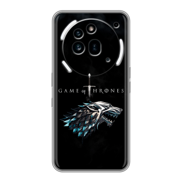 Силиконовый чехол на Nothing Phone (3a) Pro с принтом Игра Престолов Game Thrones Силиконовый чехол на Nothing Phone (3a) Pro с принтом Игра Престолов Game Thrones
