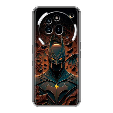 Силиконовый чехол на Nothing Phone (3a) Pro с принтом Batman Бэтмен