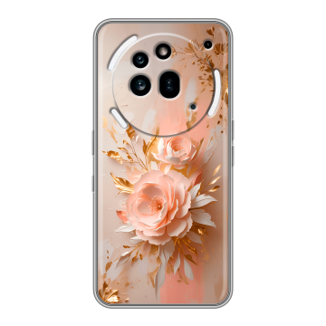 Силиконовый чехол на Nothing Phone (3a) Pro с принтом женский