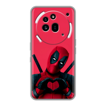 Силиконовый чехол на Nothing Phone (3a) Pro с принтом Дедпул Deadpool Силиконовый чехол на Nothing Phone (3a) Pro с принтом Дедпул Deadpool