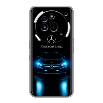 Силиконовый чехол на Nothing Phone (3a) Pro с принтом Mercedes Мерседес Силиконовый чехол на Nothing Phone (3a) Pro с принтом Mercedes Мерседес