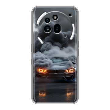 Силиконовый чехол на Nothing Phone (3a) Pro с принтом BMW БМВ Силиконовый чехол на Nothing Phone (3a) Pro с принтом BMW БМВ