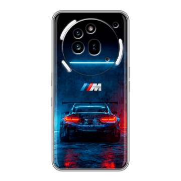 Силиконовый чехол на Nothing Phone (3a) Pro с принтом BMW БМВ Силиконовый чехол на Nothing Phone (3a) Pro с принтом BMW БМВ