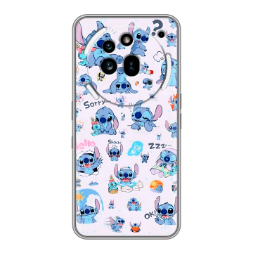 Силиконовый чехол на Nothing Phone (3a) Pro с принтом Лило и Стич Силиконовый чехол на Nothing Phone (3a) Pro с принтом Лило и Стич