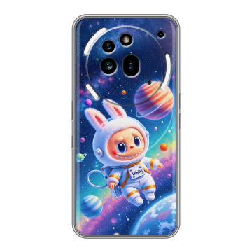 Силиконовый чехол на Nothing Phone (3a) Pro с принтом Labubu Лабубу Силиконовый чехол на Nothing Phone (3a) Pro с принтом Labubu Лабубу