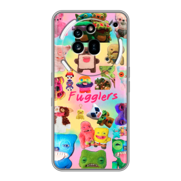 Силиконовый чехол на Nothing Phone (3a) Pro с принтом Флагер Fuggler
