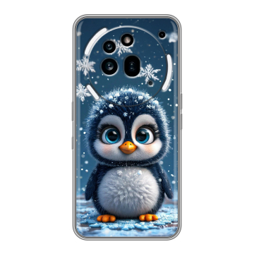 Силиконовый чехол на Nothing Phone (3a) Pro с принтом Новый год