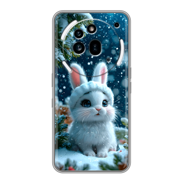 Силиконовый чехол на Nothing Phone (3a) Pro с принтом Новый год