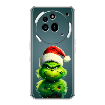 Силиконовый чехол на Nothing Phone (3a) Pro с принтом Новый год