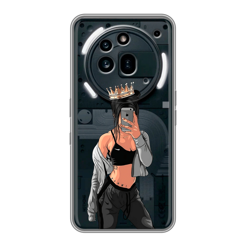 Силиконовый чехол на Nothing Phone (3a) Pro с принтом Женские принты Силиконовый чехол на Nothing Phone (3a) Pro с принтом Женские принты